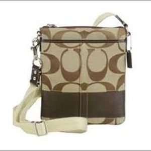 Coach Monogram Crossbody Bag
